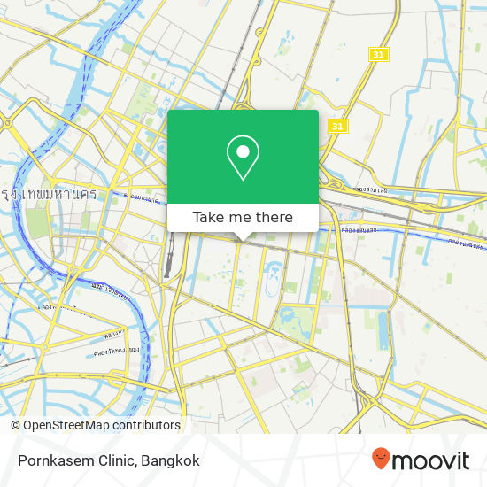 Pornkasem Clinic map