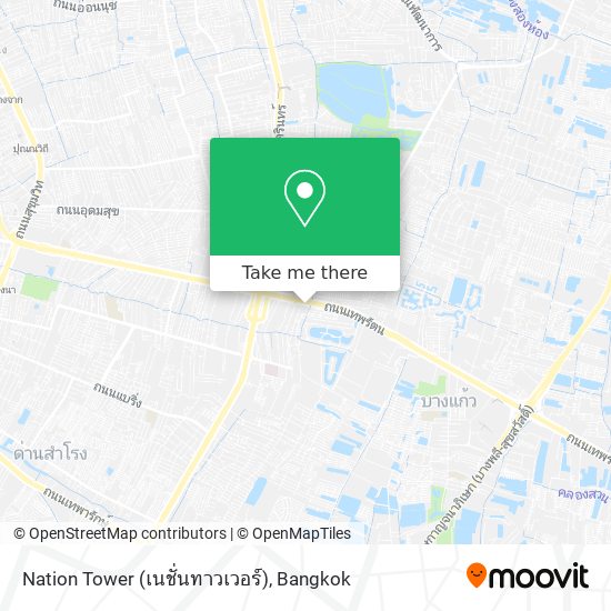 Nation Tower (เนชั่นทาวเวอร์) map