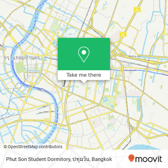 Phut Son Student Dormitory, ปทุมวัน map