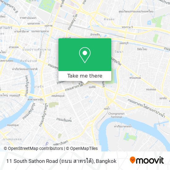 11 South Sathon Road (ถนน สาทรใต้) map