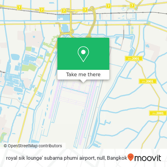 royal sik lounge' subarna phumi airport, null map