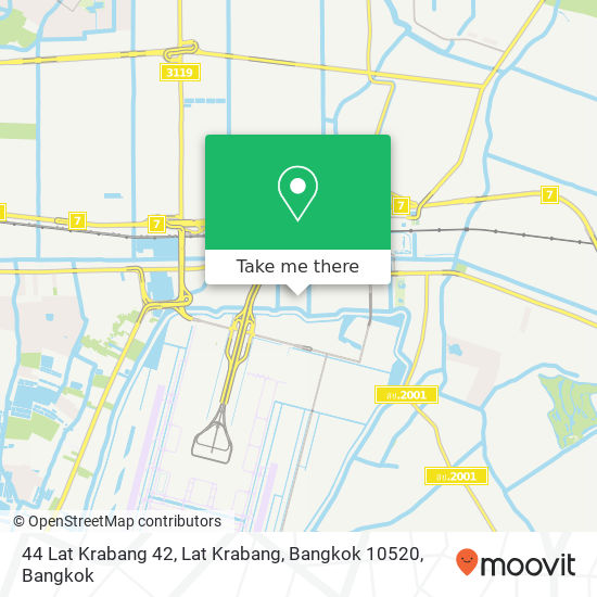 44 Lat Krabang 42, Lat Krabang, Bangkok 10520 map