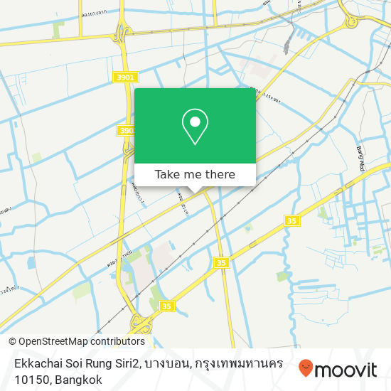 Ekkachai Soi Rung Siri2, บางบอน, กรุงเทพมหานคร 10150 map