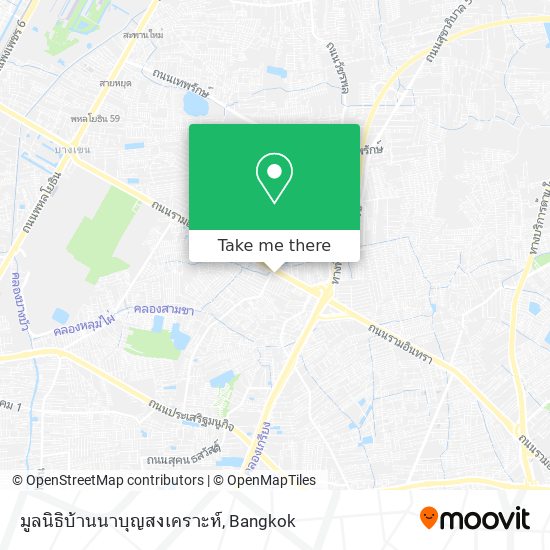 มูลนิธิบ้านนาบุญสงเคราะห์ map
