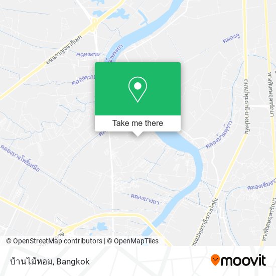 บ้านไม้หอม map
