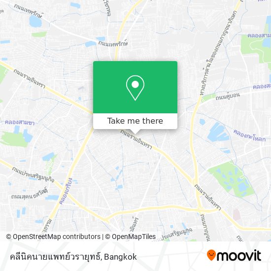 คลีนิคนายแพทย์วรายุทธ์ map