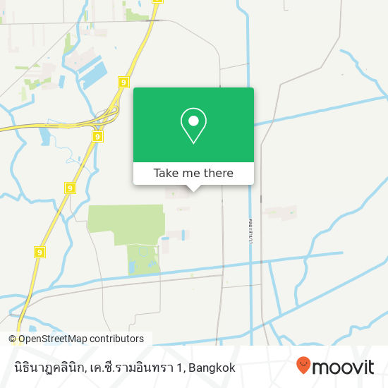 นิธินาฏคลินิก, เค.ซี.รามอินทรา 1 map