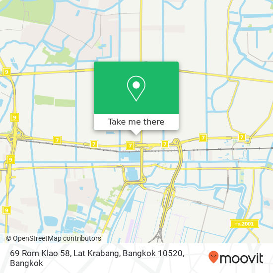 69 Rom Klao 58, Lat Krabang, Bangkok 10520 map