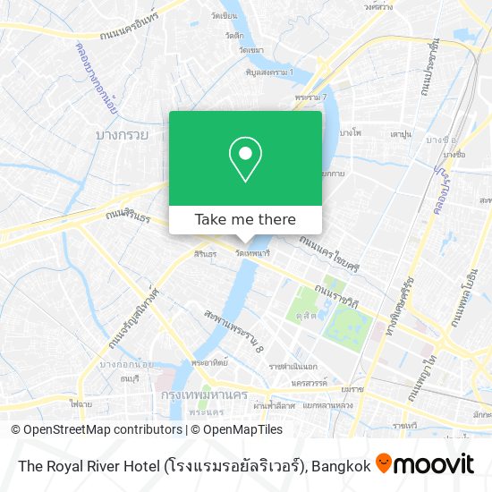 The Royal River Hotel (โรงแรมรอยัลริเวอร์) map