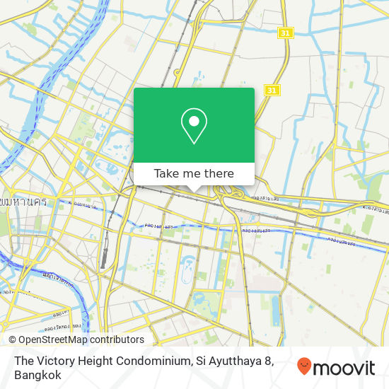 The Victory Height Condominium, Si Ayutthaya 8 map