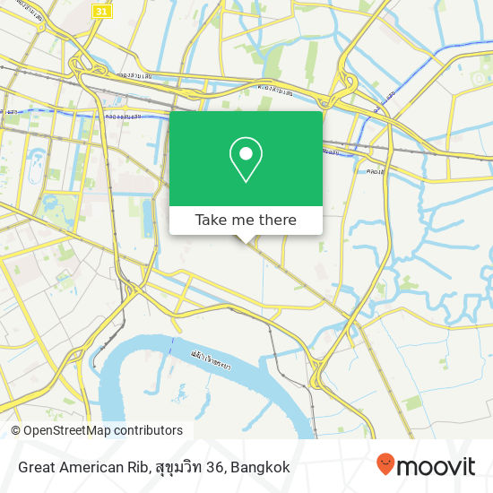 Great American Rib, สุขุมวิท 36 map