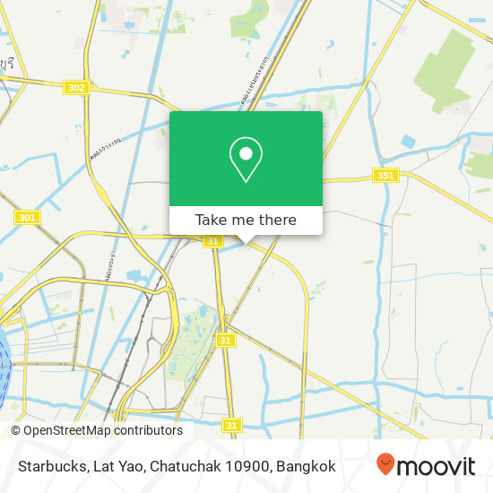 Starbucks, Lat Yao, Chatuchak 10900 map