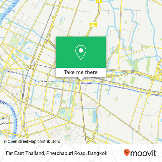 Far East Thailand, Phetchaburi Road map