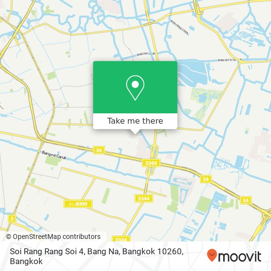 Soi Rang Rang Soi 4, Bang Na, Bangkok 10260 map