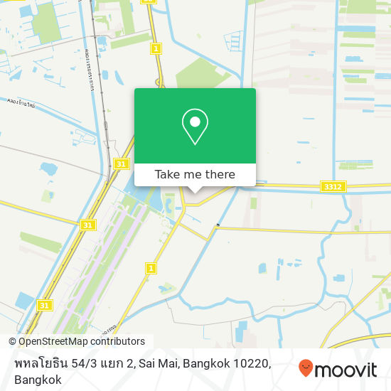 พหลโยธิน 54 / 3 แยก 2, Sai Mai, Bangkok 10220 map