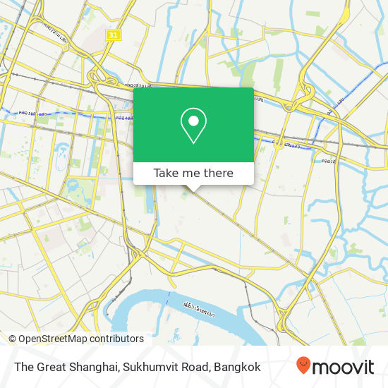 The Great Shanghai, Sukhumvit Road map