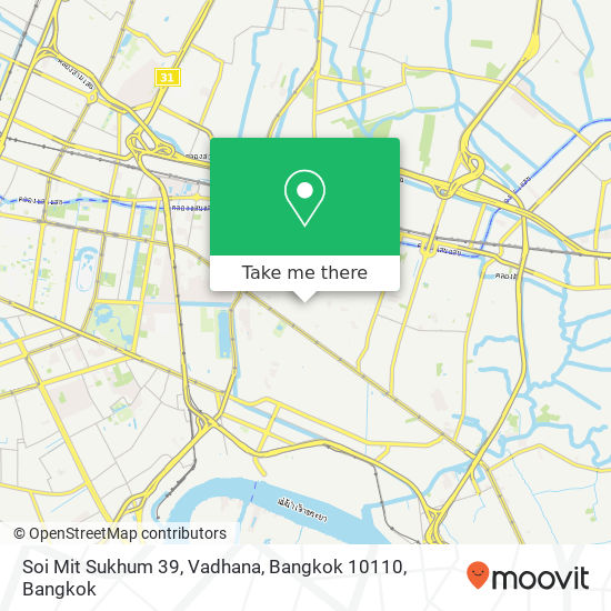 Soi Mit Sukhum 39, Vadhana, Bangkok 10110 map