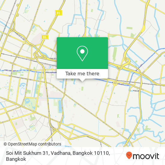 Soi Mit Sukhum 31, Vadhana, Bangkok 10110 map