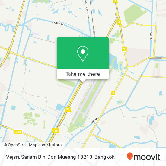 Vejsri, Sanam Bin, Don Mueang 10210 map