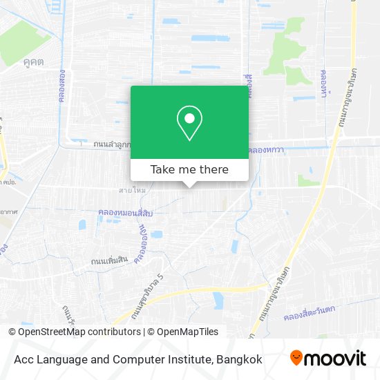 Acc Language and Computer Institute map