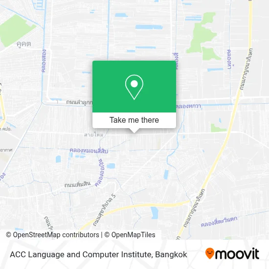 ACC Language and Computer Institute map