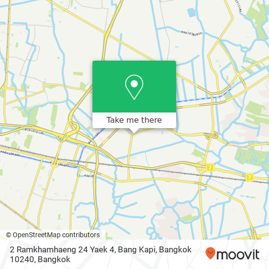 2 Ramkhamhaeng 24 Yaek 4, Bang Kapi, Bangkok 10240 map