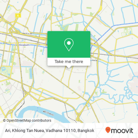 Ari, Khlong Tan Nuea, Vadhana 10110 map