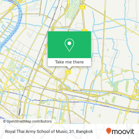 Royal Thai Army School of Music, 31 map