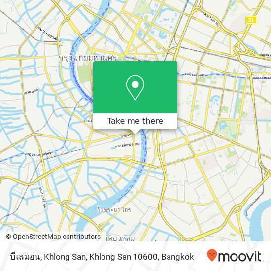 บีเลมอน, Khlong San, Khlong San 10600 map