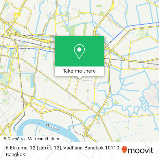 6 Ekkamai 12 (เอกมัย 12), Vadhana, Bangkok 10110 map