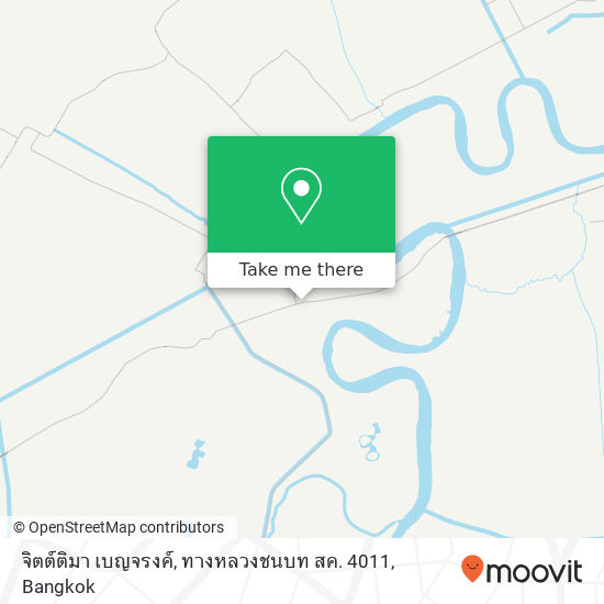 จิตต์ติมา เบญจรงค์, ทางหลวงชนบท สค. 4011 map