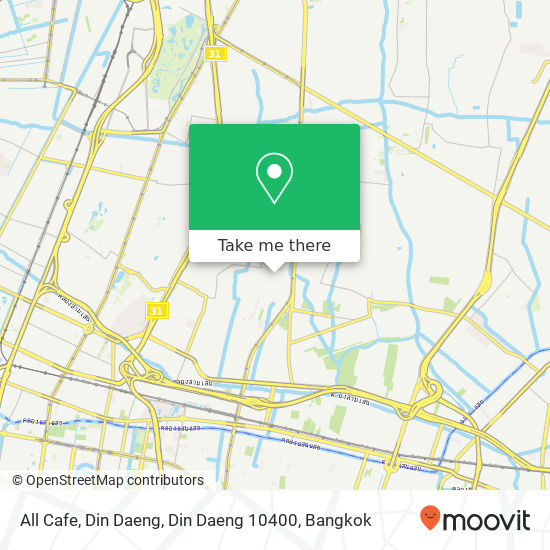 All Cafe, Din Daeng, Din Daeng 10400 map