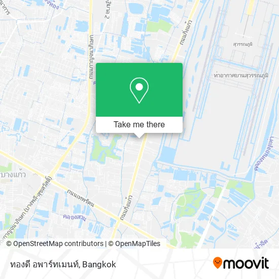 ทองดี อพาร์ทเมนท์ map