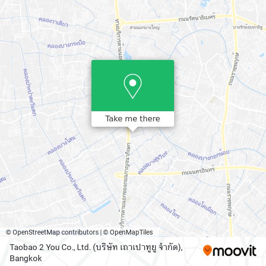 Taobao 2 You Co., Ltd. (บริษัท เถาเปาทูยู จำกัด) map