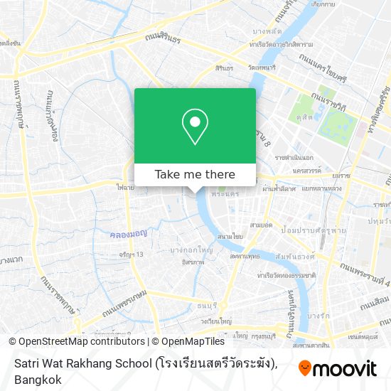 Satri Wat Rakhang School (โรงเรียนสตรีวัดระฆัง) map