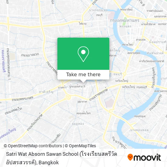 Satri Wat Absorn Sawan School (โรงเรียนสตรีวัดอัปสรสวรรค์) map