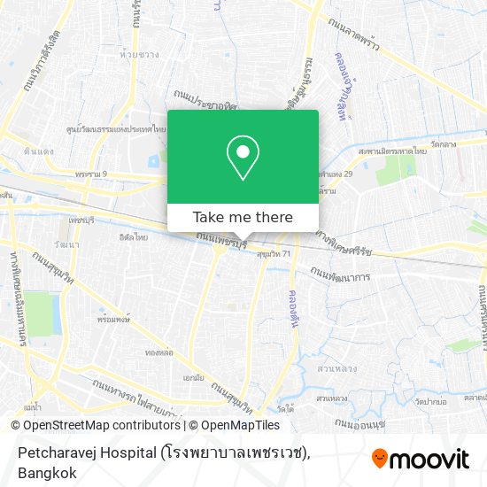 Petcharavej Hospital (โรงพยาบาลเพชรเวช) map