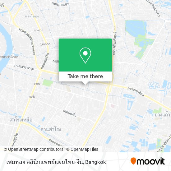 เฟยหลง คลินิกแพทย์แผนไทย-จีน map
