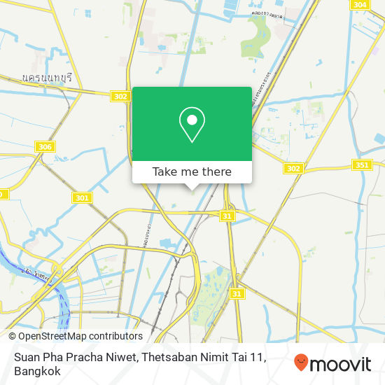 Suan Pha Pracha Niwet, Thetsaban Nimit Tai 11 map