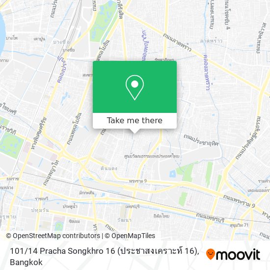 101 / 14 Pracha Songkhro 16 (ประชาสงเคราะห์ 16) map
