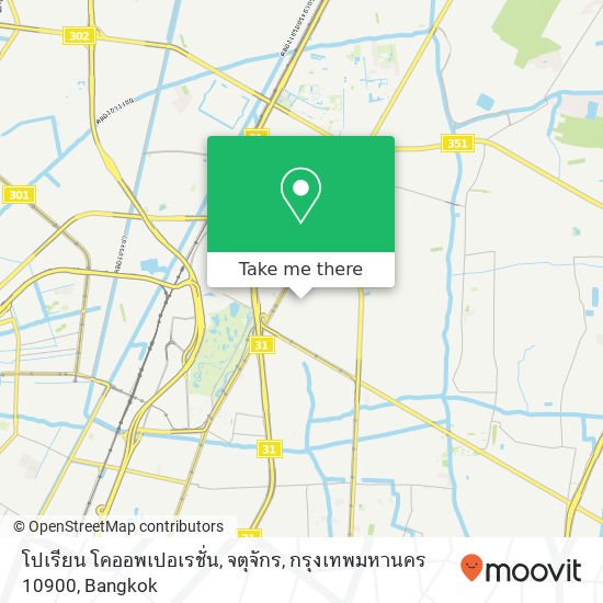 โปเรียน โคออพเปอเรชั่น, จตุจักร, กรุงเทพมหานคร 10900 map