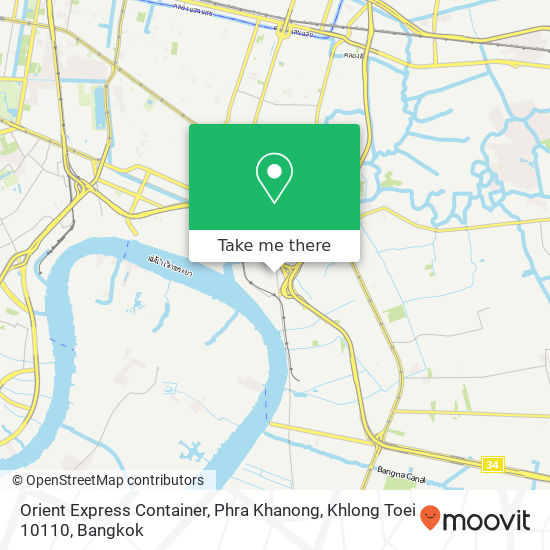 Orient Express Container, Phra Khanong, Khlong Toei 10110 map