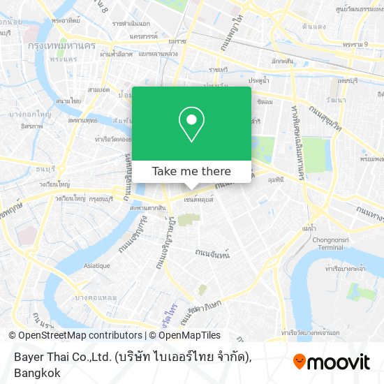 Bayer Thai Co.,Ltd. (บริษัท ไบเออร์ไทย จำกัด) map