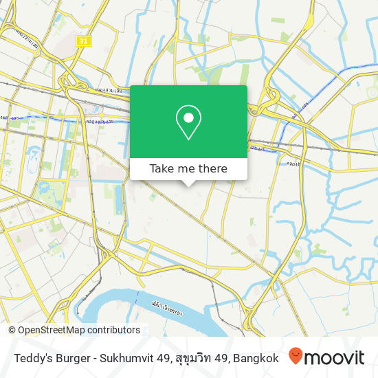 Teddy's Burger - Sukhumvit 49, สุขุมวิท 49 map