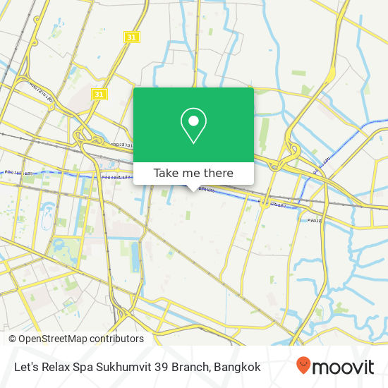 Let's Relax Spa Sukhumvit 39 Branch map