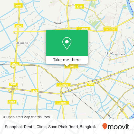 Suanphak Dental Clinic, Suan Phak Road map