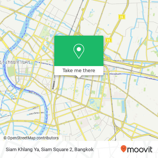 Siam Khlang Ya, Siam Square 2 map