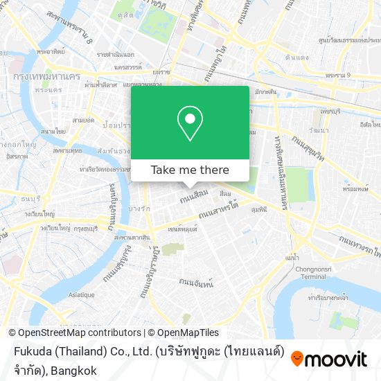 Fukuda (Thailand) Co., Ltd. (บริษัทฟูกูดะ (ไทยแลนด์) จำกัด) map