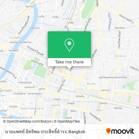 นายแพทย์ อิทธิพล ประสิทธิ์ดำรง map