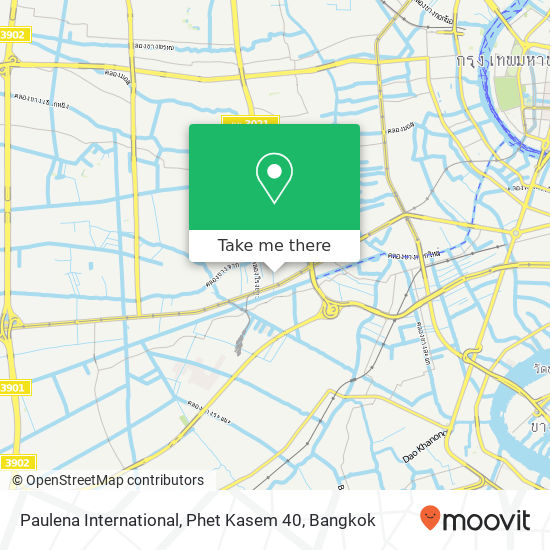 Paulena International, Phet Kasem 40 map